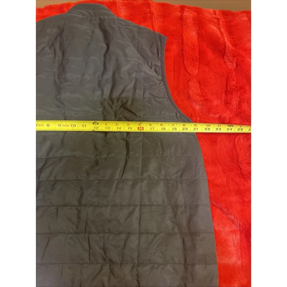 Banana Republic Vest Mens Medium Black Lined‎ Sleeveless Jacket Casual Full Zip